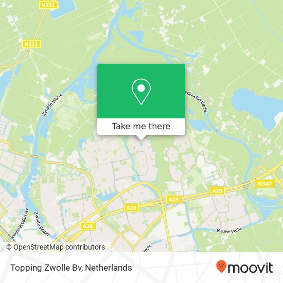 Topping Zwolle Bv map