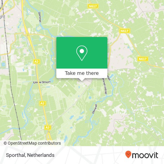 Sporthal map