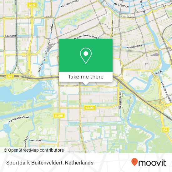 Sportpark Buitenveldert map