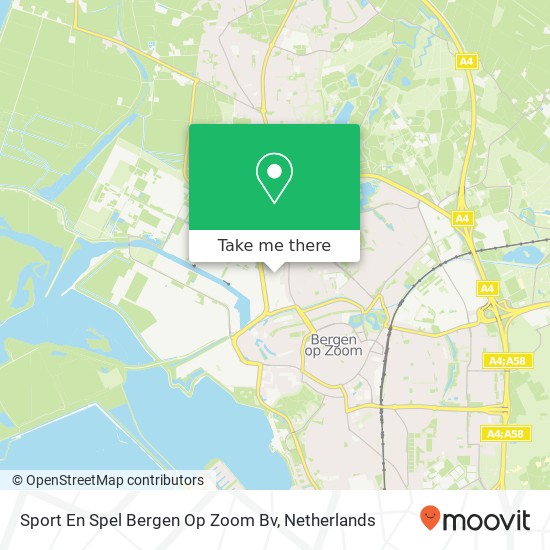 Sport En Spel Bergen Op Zoom Bv Karte