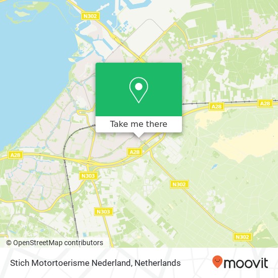Stich Motortoerisme Nederland Karte