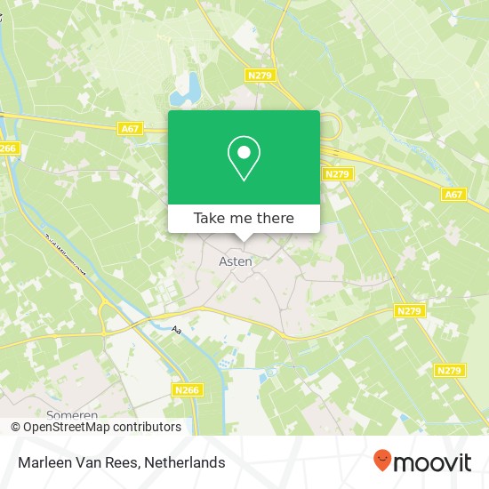 Marleen Van Rees map