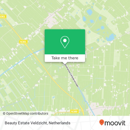 Beauty Estate Veldzicht map