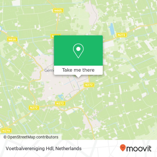 Voetbalvereniging Hdl map