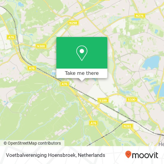 Voetbalvereniging Hoensbroek map