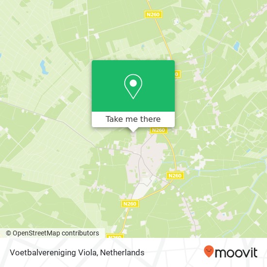 Voetbalvereniging Viola map