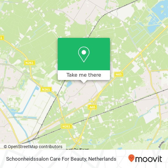 Schoonheidssalon Care For Beauty map