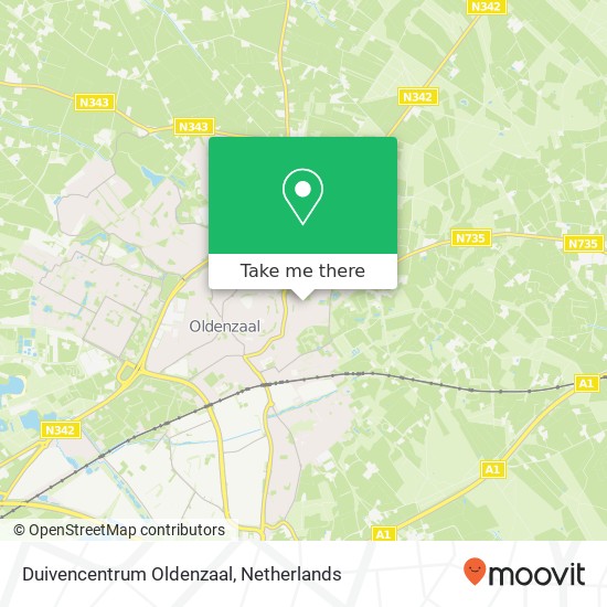 Duivencentrum Oldenzaal map