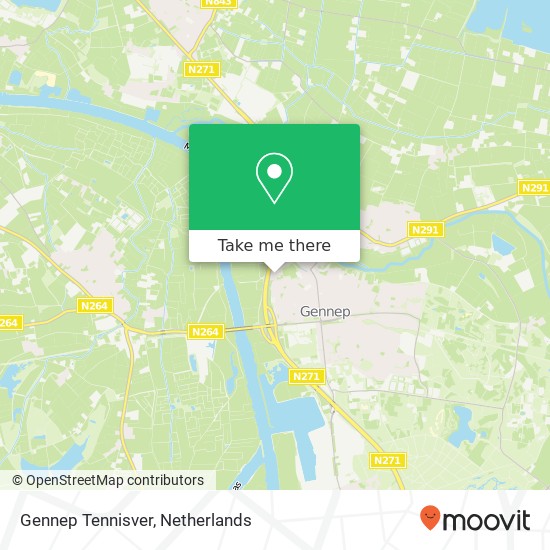 Gennep Tennisver map