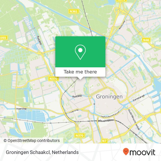 Groningen Schaakcl Karte