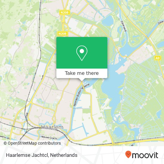 Haarlemse Jachtcl map