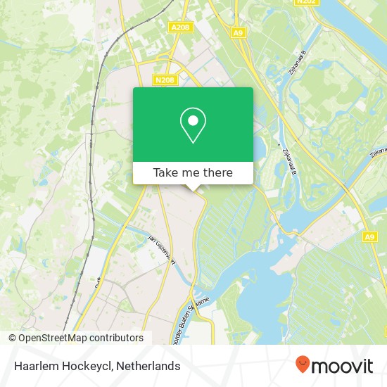 Haarlem Hockeycl Karte