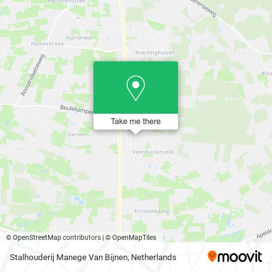 Stalhouderij Manege Van Bijnen map