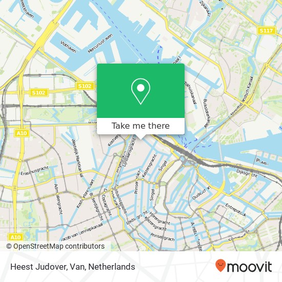 Heest Judover, Van map