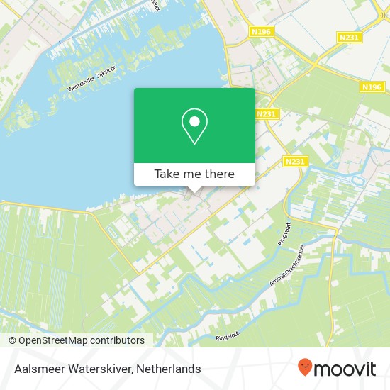 Aalsmeer Waterskiver map