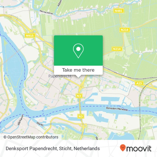 Denksport Papendrecht, Sticht map