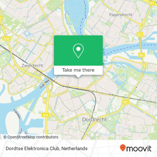 Dordtse Elektronica Club map