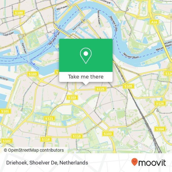Driehoek, Shoelver De map