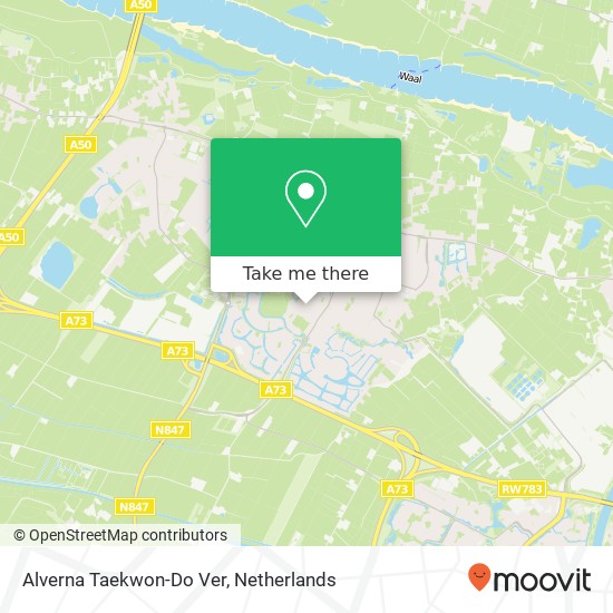 Alverna Taekwon-Do Ver map
