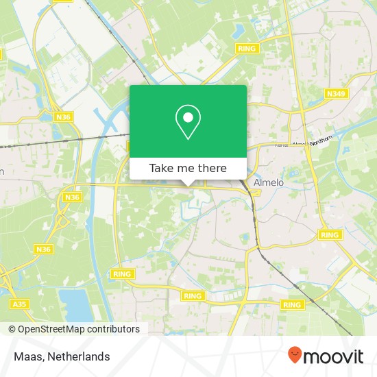 Maas map