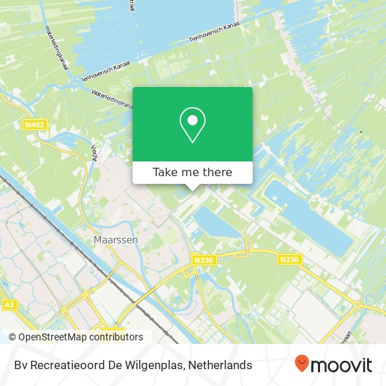 Bv Recreatieoord De Wilgenplas map