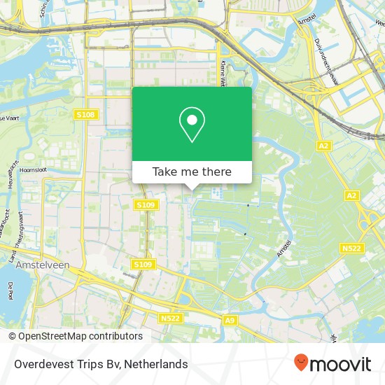 Overdevest Trips Bv map