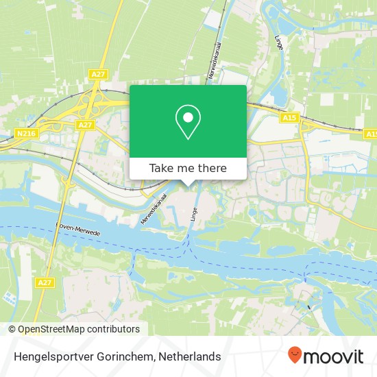 Hengelsportver Gorinchem Karte