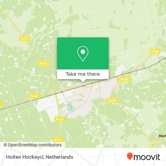 Holten Hockeycl map