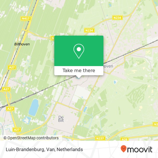 Luin-Brandenburg, Van map