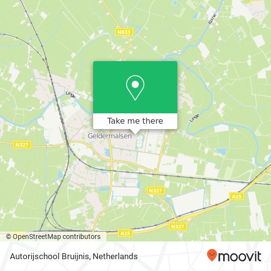 Autorijschool Bruijnis map