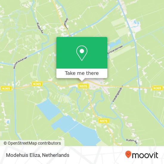 Modehuis Eliza map