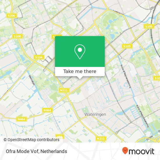 Ofra Mode Vof map