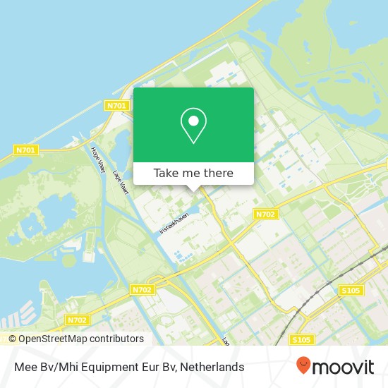 Mee Bv/Mhi Equipment Eur Bv map