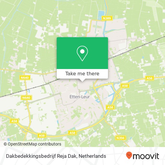 Dakbedekkingsbedrijf Reja Dak map