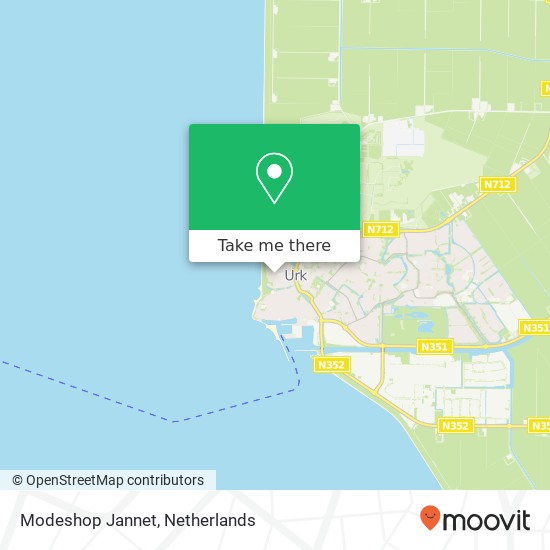 Modeshop Jannet map