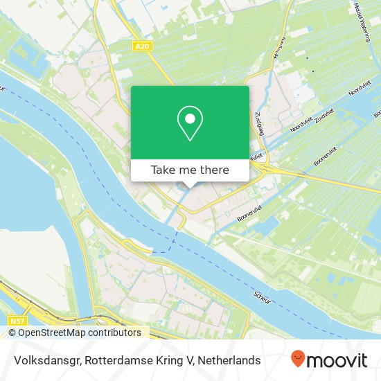 Volksdansgr, Rotterdamse Kring V map