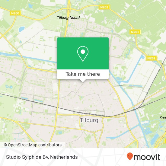 Studio Sylphide Bv map