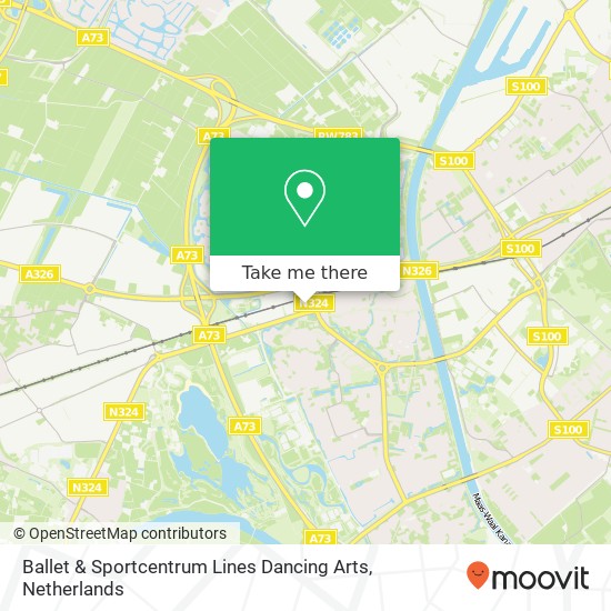 Ballet & Sportcentrum Lines Dancing Arts Karte