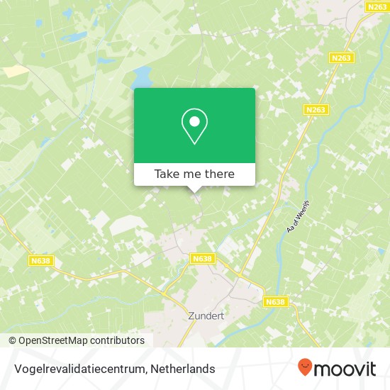 Vogelrevalidatiecentrum map