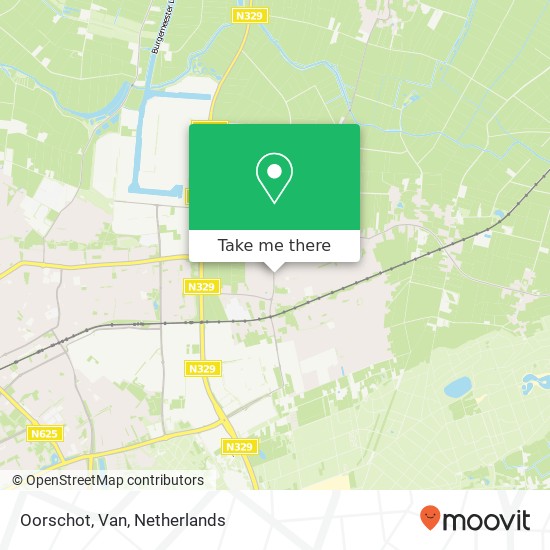 Oorschot, Van map