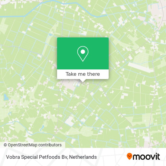 Vobra Special Petfoods Bv map