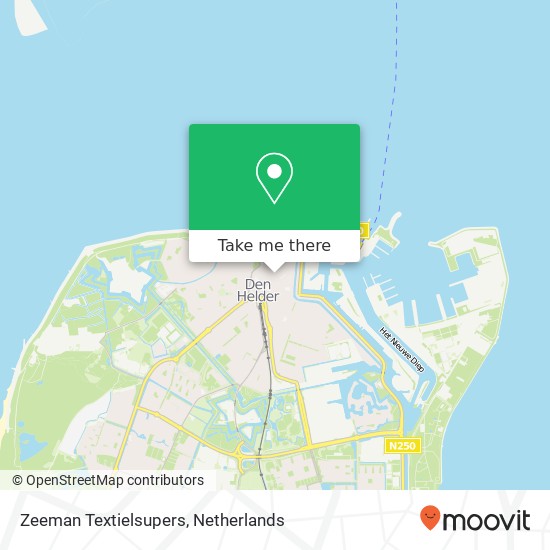 Zeeman Textielsupers map