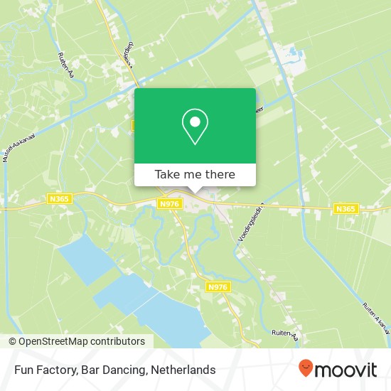 Fun Factory, Bar Dancing map