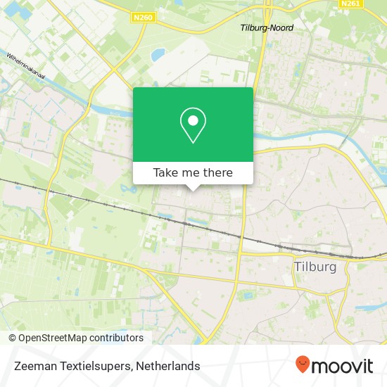 Zeeman Textielsupers map