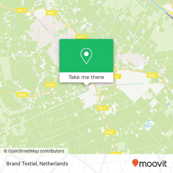 Brand Textiel map