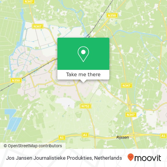 Jos Jansen Journalistieke Produkties map