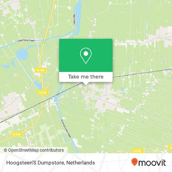 Hoogsteen'S Dumpstore Karte