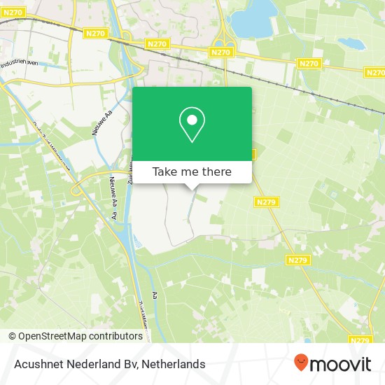 Acushnet Nederland Bv map