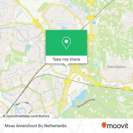 Msas Amersfoort Bv map