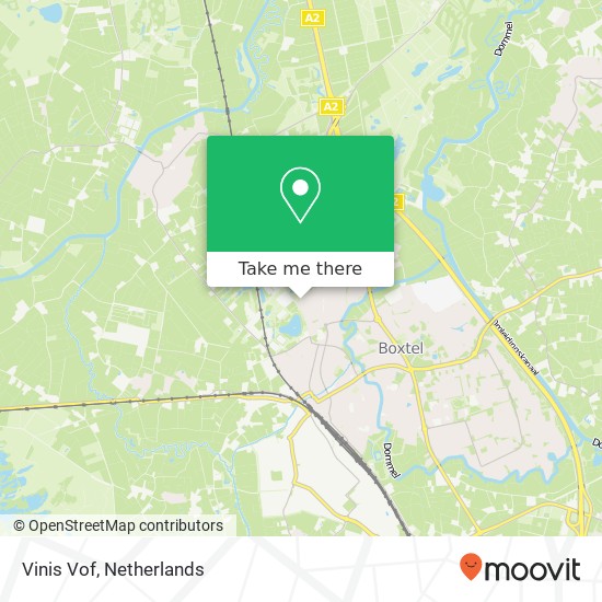 Vinis Vof map